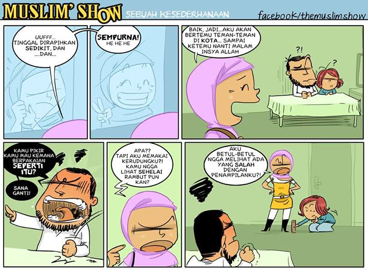Kumpulan Komik Muslim Show Bahasa  Indonesia  Part 1 
